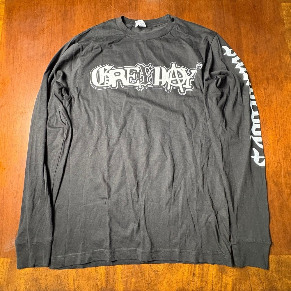Greyday 2023 Tour G59 Records Black Long Sleeve Shirt Small 18x26